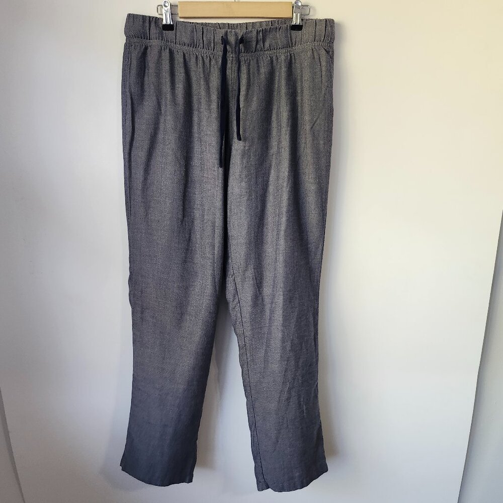 UGG Men’s Lounge Pants XL Gray Herringbone Pajama Drawstring